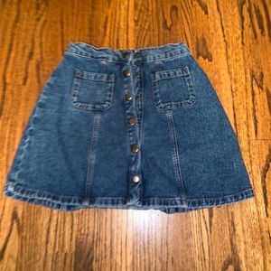 Brandy Melville jean skirt